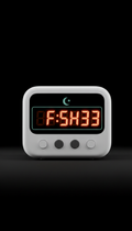 Retro-Inspired Digital Alarm Clock with Vivid Display